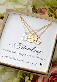 Get one gift box for your friend an awesome friendship gift to taste full and rich flavor of your favorite beverage with your true friend. Best Friend Gift Rose Gold Compass Necklace Best Friend Necklace Friendship Necklace Bff Gift Friendship Gif Friendship Gifts Friend Necklaces Bff Gifts