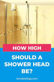 How High Should A Shower Head Be Shower Heads Shower Shower Remodel