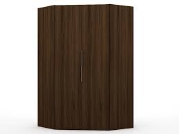 Maybe you would like to learn more about one of these? Mulberry 2 0 Modern Corner Wardrobe Closet With 2 Hanging Rods In Brown Manhattan Comfort 115gmc5