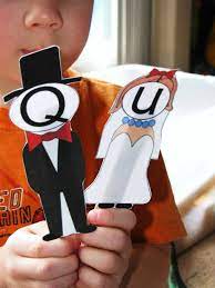 Letter Of The Week Q Including Free Q And U Get Married Printable Proverbs 31 Woman Kindergarten Language Arts Preschool Letters Letter A Crafts