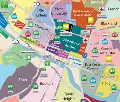 Downtown Austin Tx Downtown Austin Neighborhood Map Austin Neighborhoods Downtown Austin Austin Map