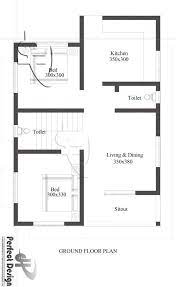 House plan 3 bed + 2 bath modern house design 141 st : Simple 20x30 2 Bedroom House Plans Novocom Top