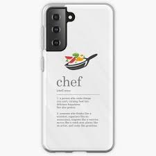 Funny Chef Definition Career Cook Kitchen Sign Case Skin For Samsung Galaxy By Briansmith84 In 2021 Unique Phone Case Designer Cell Phone Cases Phone Case Design