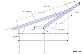 get shed roof rafter calculator detect shed