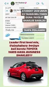 Perlu bayar booking hanya perlu wasapkan ic bothside lesen bothside slip gaji 3 bln epf statement @ ec form (govt) kereta baru. Takkan Nak Tengok Je Orang Lain Bawa Shaklee By Dinie Facebook