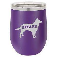 4.6 out of 5 stars 1,025. 12 Oz Double Wall Vacuum Insulated Stainless Steel Stemless Wine Tumbler Glass Coffee Travel Mug With Lid Australian Cattle Dog Heeler Purple Walmart Com Walmart Com
