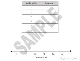 interactive frequency table with dot plot