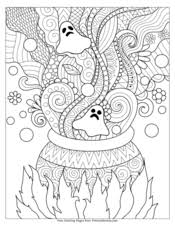 These free, printable halloween coloring pages for kids—plus some online coloring resources—are great for the home and classroom. Halloween Coloring Pages Free Printable Pdf From Primarygames
