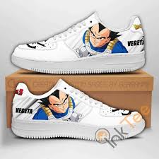 Free delivery on orders over $40! Vegeta Custom Dragon Ball Z Anime Nike Air Force Shoes