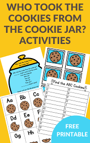 Helping the mouse follow the letter m path to the cookie jar! Who Took The Cookie From The Cookie Jar Book Activities Printable Activities For Kids Book Activities Writing Activities