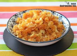 Migas De Pan Caramelizado Para Toppings Receta Migas De Pan Recetas De Comida Comida