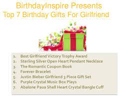 This article is a cheat sheet for those who want to leave a they feel some kind of independence and responsibility. Top 7 Birthday Gift Recommendations For Girlfriend Must Read