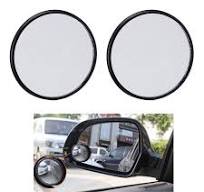 2 Pack Blind Spot Mirrors 3 Wide Angle Convex Rear View Car Truck Universal  Fit