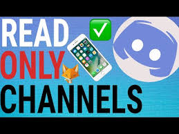 Meanwhile, anyone in the server can see what you've typed on the text chat channel. How To Make A Discord Channel Read Only On Iphone Herunterladen