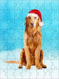 3d crystal puzzle golden retriever or dog. Golden Retriever Dog Christmas Jigsaw Puzzle With Photo Tin Dog Photo Puzzle Dog Family Puzzle Pet Photo Puzzle Christmas Puzzle Christmas Puzzle Chris
