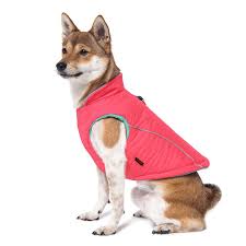 Gooby Sports Vest Fleece Lined Small Dog Cold Weather Jacket Coat Sweater With Reflective Lining