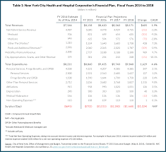 fiscal challenges facing the new york city health and