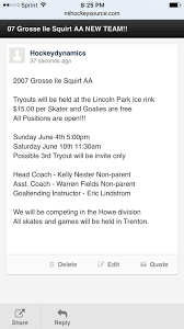 Profile for Hockey Dynamics Progressive Hockey School