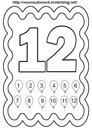 Chiffres De 11 A 20 A Colorier Illustres Par Nounoudunord 10 Things 9 And 10