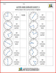 Telling Time Clock Worksheets To 5 Minutes Clock Worksheets Time Worksheets Learning Time Clock