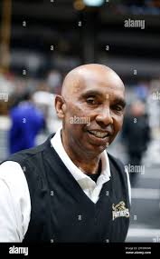San Jose, California, USA. 26th Mar, 2023. Bay Area Panthers head coach  Darren Arbet seen after the game against the Arizona Rattlers in their IFL  (Indoor Football League) game at the SAP