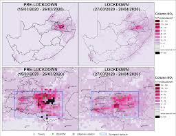 This means taking a cautious approach to the easing of current lockdown restrictions, president cyril ramaphosa announced on thurday 23 april 2020. Satellites Show Decrease In Air Pollution In South Africa During National Lockdown Csir