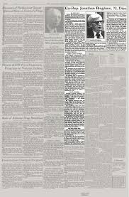 EX-REP. JONATHAN BINGHAM, 72, DIES