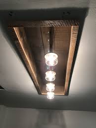 New Reclaimed Wood And Recessed Fixture Rustic Track Lighting Track Lighting Kitchen Kitchen Ceiling Lights