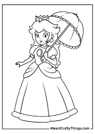 Coloringanddrawings.com provides you with the opportunity to color or print your princess peach drawing online for free. Acuy8d6z8zwc M