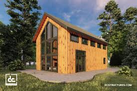 The Stillwater Barn Home Kit Lofted Barn Style Home Dc Structures Barn House Kits Barn Style House Barn House