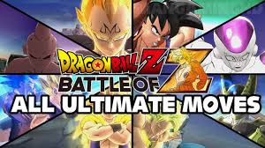 Dragon Ball Z Battle Of Z All Ultimate Attacks True Hd Quality Youtube