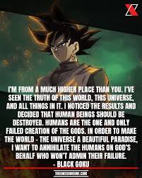 Goku black makes his debut appearance and as a playable character in dragon ball heroes, introduced in the ninth mission of the god mission series (gdm9). 10 Awesome Dragon Ball Z Quotes Awesome One