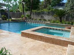 19 Reposeful Pool With Spa Designs For Modern Homes Geometric Pool Custom Pools Pool Designs