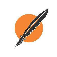 Black And White Orange Png Feather Ink Pen Application Icon And Vector Logo Feather Icons Logo Icons Application Icons Png And Vector With Transparent Background For Free Download In 2020 Feather Icon Ink Logo Feather Logo