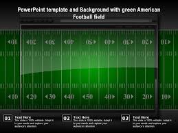 Video instruction with excel template download. Powerpoint Template And Background With Green American Football Field Presentation Graphics Presentation Powerpoint Example Slide Templates