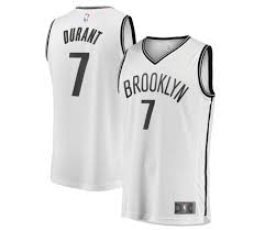 The first four years in new jersey were disappointing, as the nets failed to post a winning season. Kevin Durant S Brooklyn Nets 7 Jersey Now Available At The Nba Store Interbasket