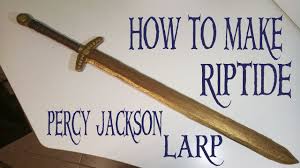Brand new and extremely rare officially licensed sword of percy jackson: How To Make Riptide Percy Jackson S Sword For Larp And Cosplay Youtube