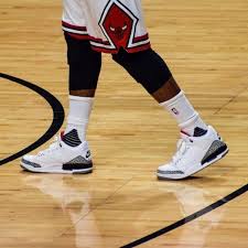 The phoenix suns colorway is slowing becoming more popular as it joins jordan brand on the jordan 8 silhouette. What Pros Wear Jimmy Butler S Air Jordan 3 Shoes What Pros Wear