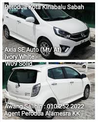 Senarai harga kereta perodua baru di kota kinabalu sabah. Warna Axia Dan Harga Terkini Axia Di Kota Kinabalu Sabah 2019