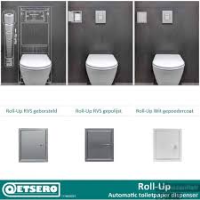 roll up inbouw toiletrolhouder voor 6 rollen rollen badezimmer toiletten