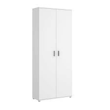 Aucune poussière ne lui échappe grâce à ses trois brosses et son manche pivotant. Armoire Polyvalente 2 Portes Balai Blanc Fit Bricowork En Ligne De Materiel Coferdroza