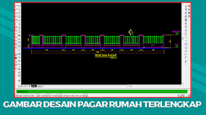 Konsep septic tank yang akan dibangun adalah. Gambar Desain Pagar Rumah File Autocad Dwg Terbaru 2021 Betantt Com