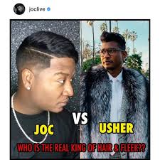 Yung joc's season 6 hair tutorial | love & hip hop: Tsrissabattle Yung Joc Vs Usher The Shade Room