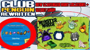 Candy was a moderator on club penguin rewritten. Candy Scavenger Hunt Locations Secret Shop Club Penguin Rewritten Youtube