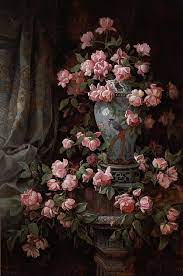Roses By Edwin Deakin Art Painting Romantic Art Art Painting Oil