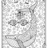 Whale coloring page from cartoon whale category. 1
