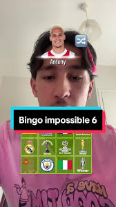 Nouveau bingo impossible 🥵 #footballfilter #conceptfoot