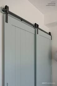 Door pulls and floor guides. Single Track Bypass Hardware Barn Door Hardware Custom Doors And Furniture