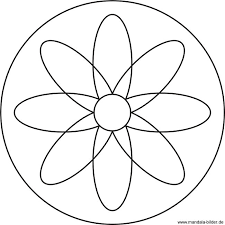 Seit jahren schlummern unzählige mandala vorlagen auf meinem computer. Mandala Malvorlage Einfach Coloring And Malvorlagan