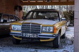 Image result for Sahara Yellow 1980 Mercedes